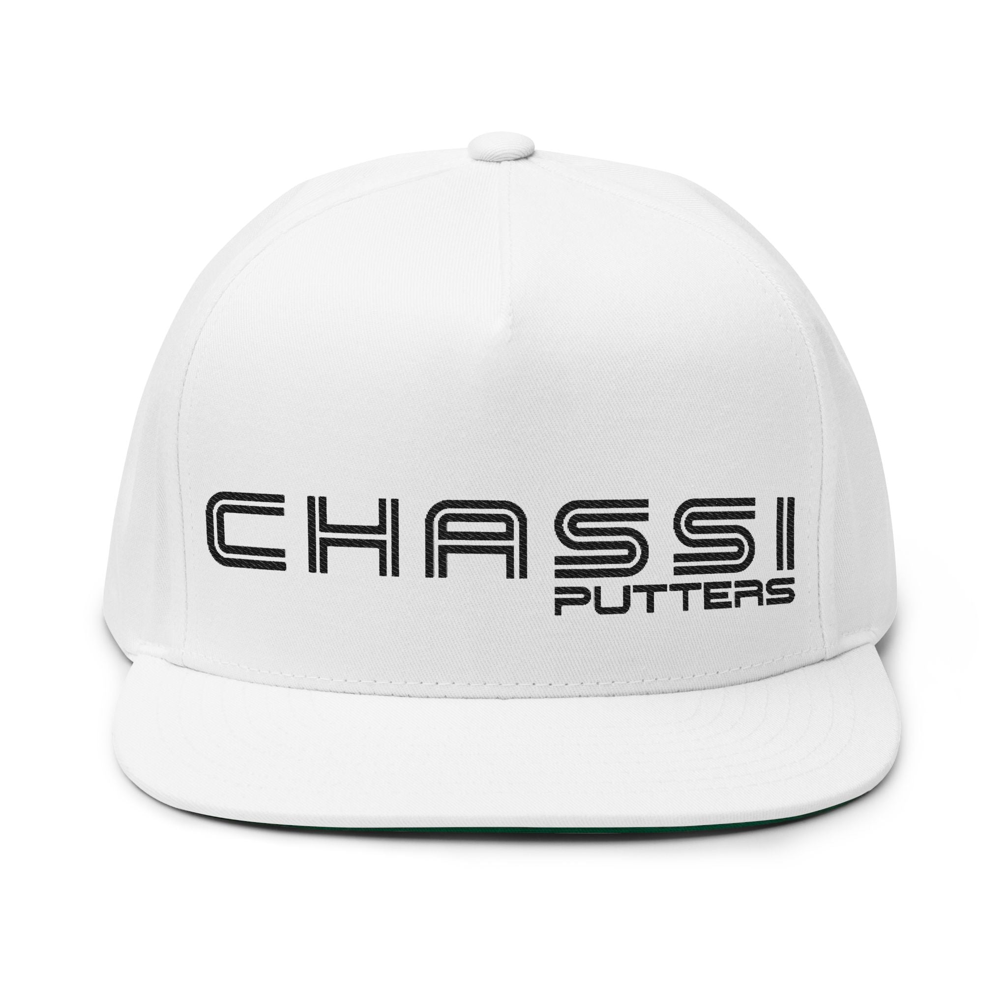 Chassi Putters Flat Bill Cap - Stylish Golf Hat for Enthusiasts