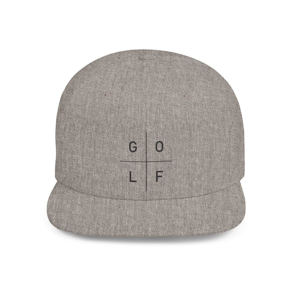 G|O|L|F Flat Bill Snapback