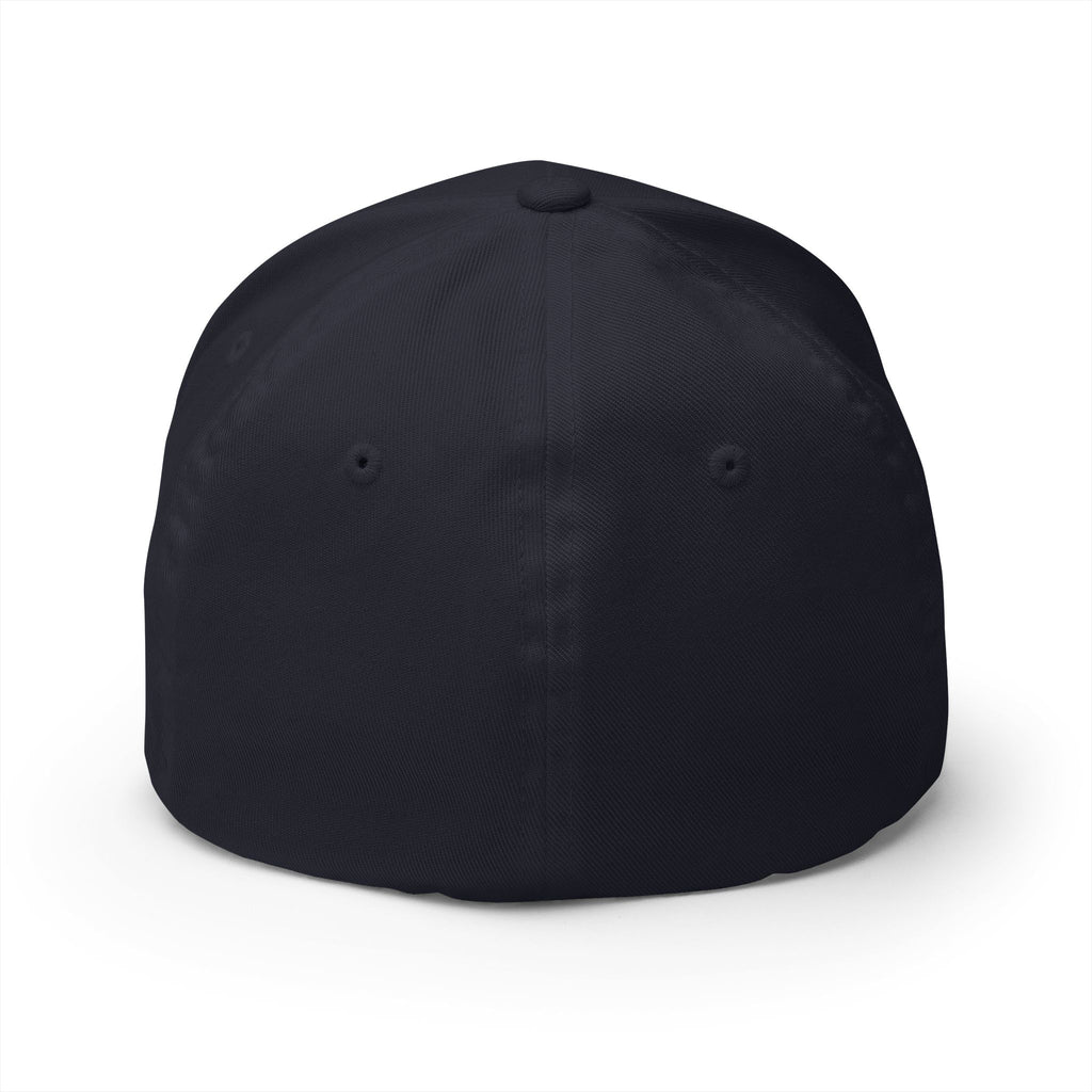 Embroidered TWISTED IRONS Fitted Baseball Cap