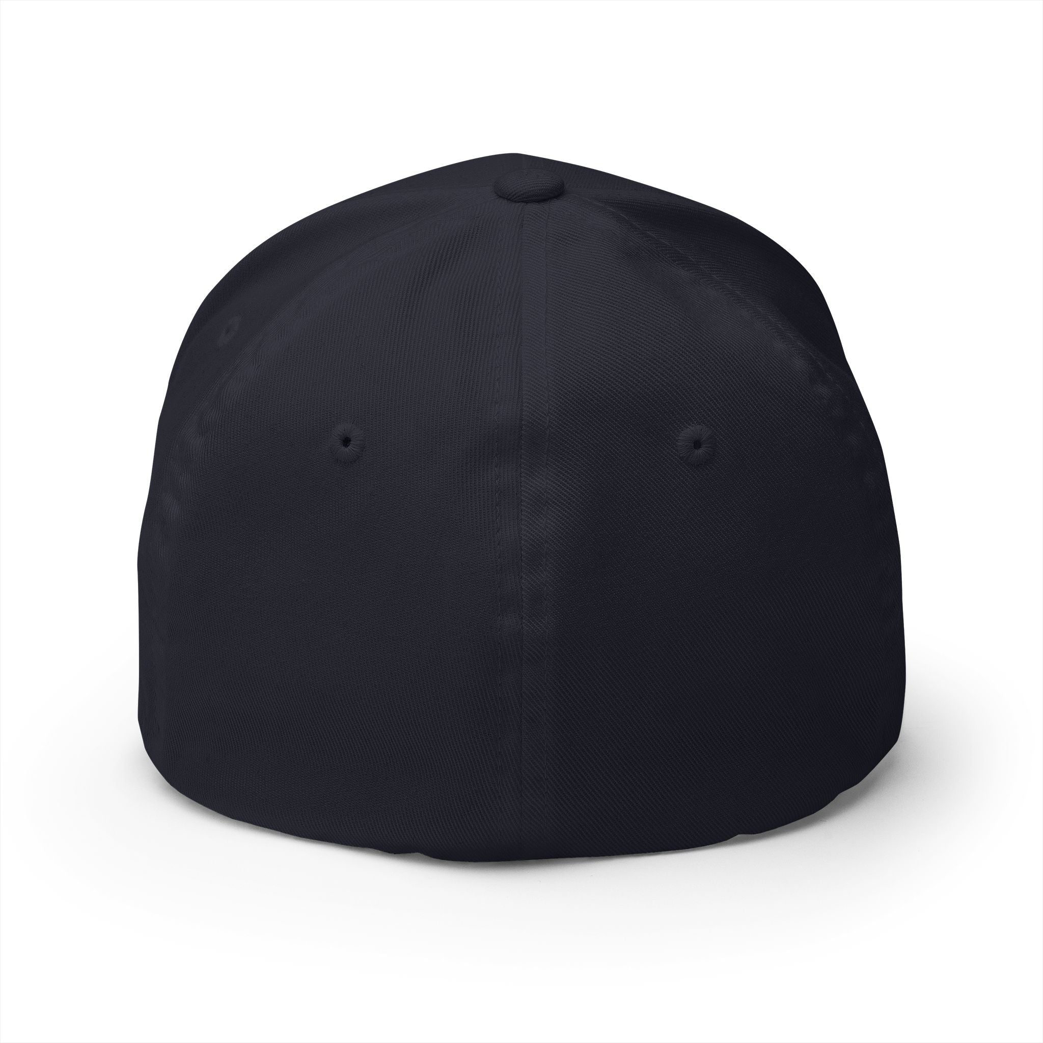 Embroidered TWISTED IRONS Fitted Baseball Cap