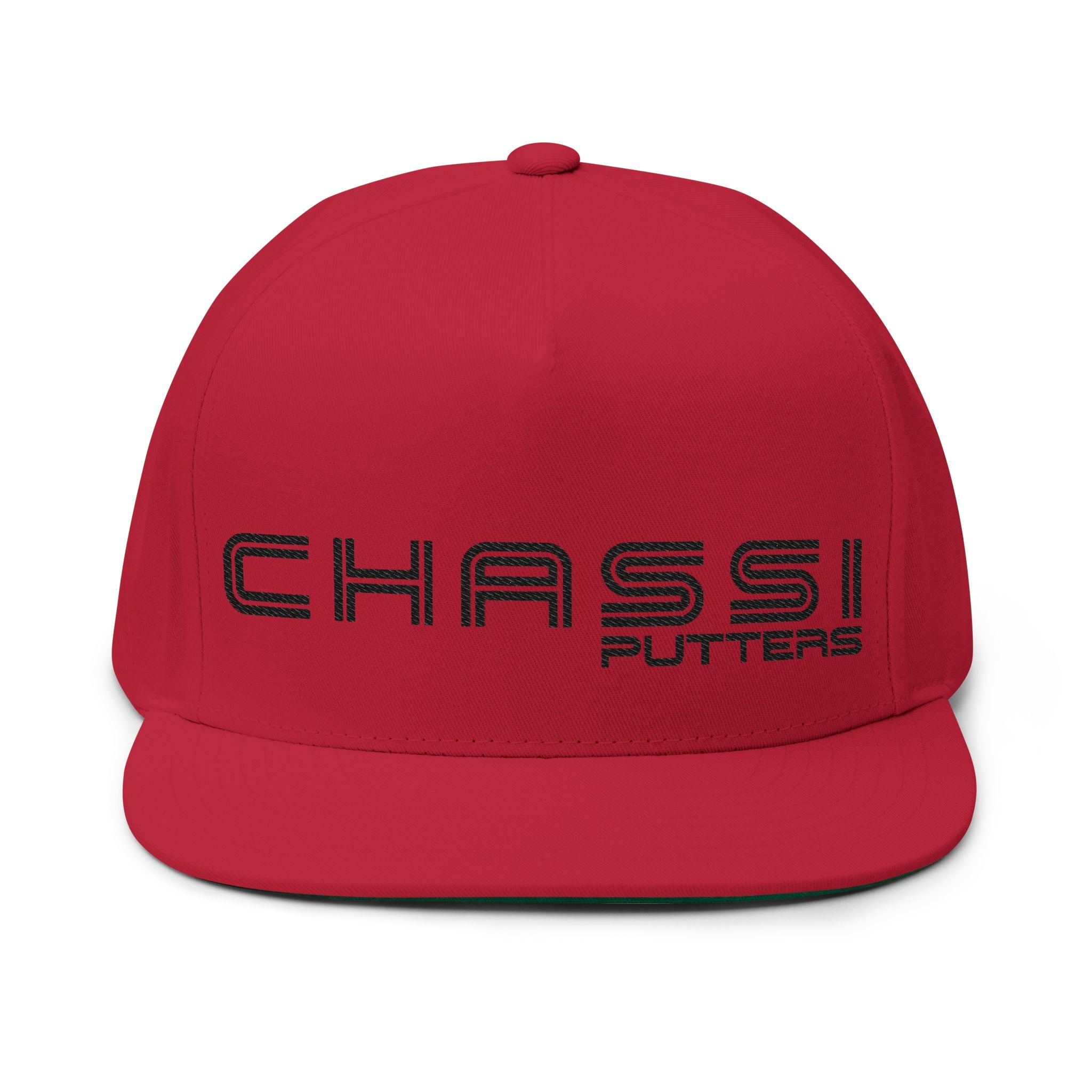 Chassi Putters Flat Bill Cap - Stylish Golf Hat for Enthusiasts
