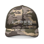 Camouflage Embroidered Trucker Hat for Outdoor Enthusiasts
