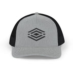 NEGATIVE SPACE ICON - CHASSI Embroidered Snapback Trucker Cap
