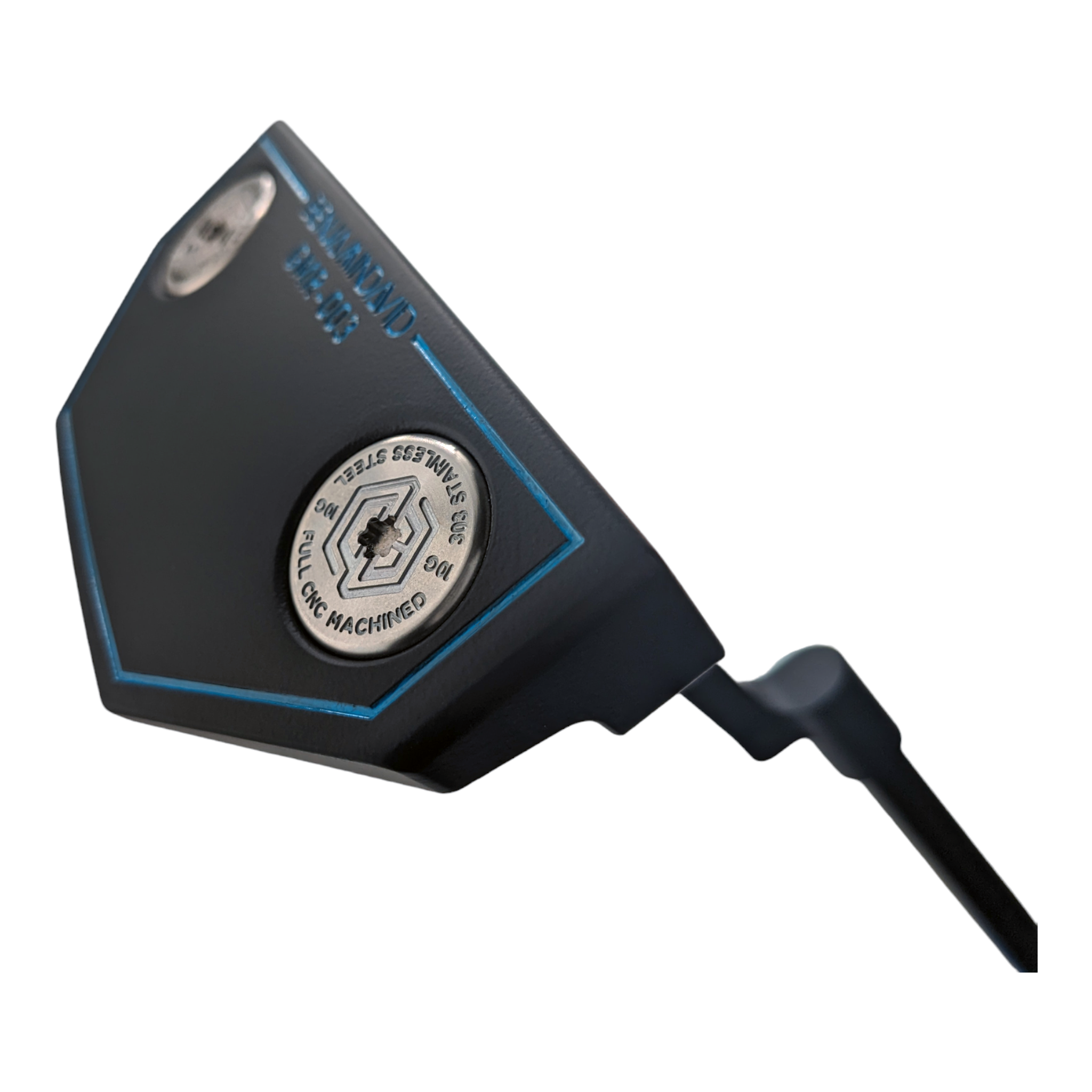 GMR-003 PLUMBER NECK BLK / ELECTRIC BLUE