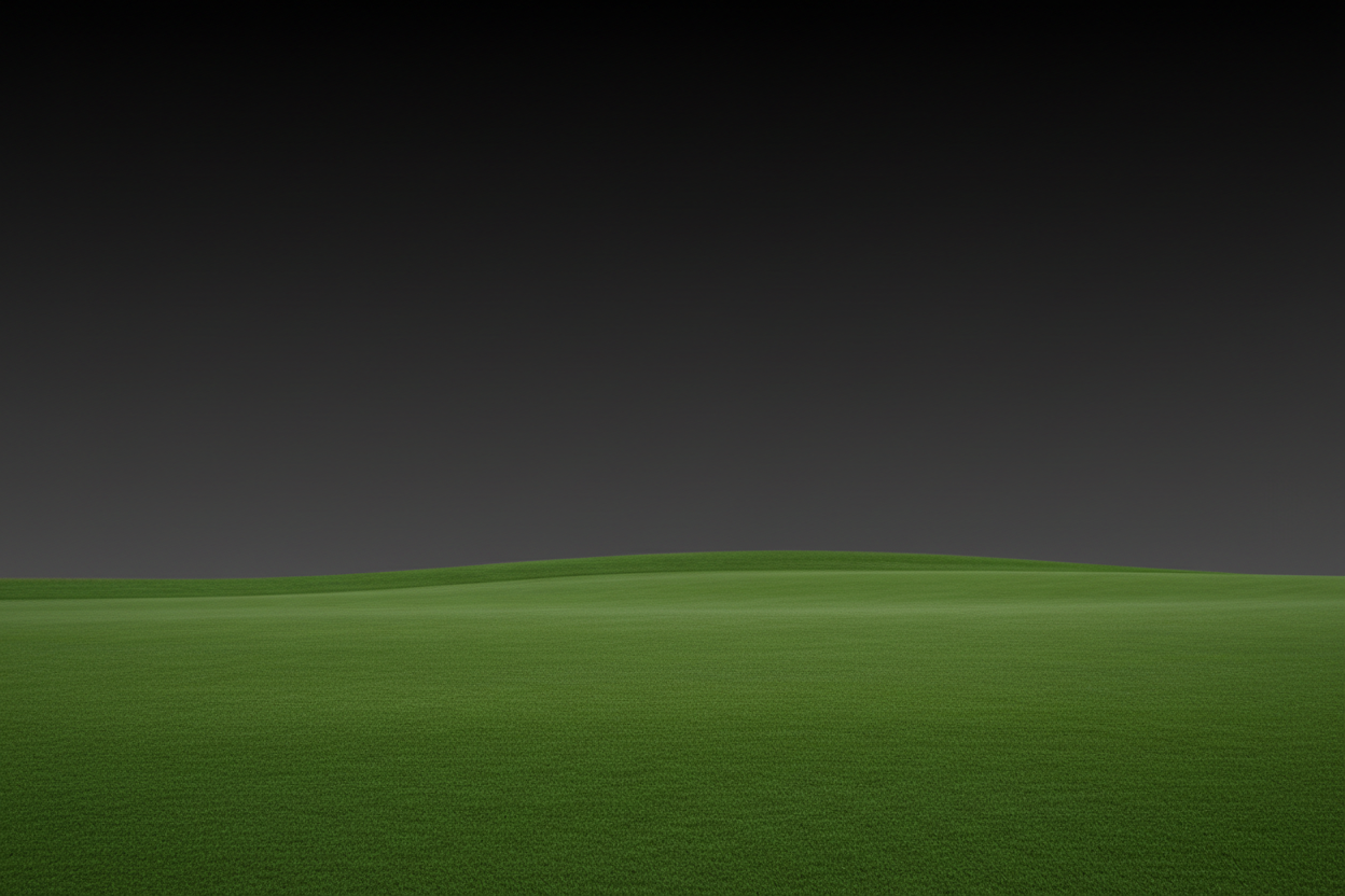 PUTTING GREEN WITH A DARK GRADIENT USED FOR A BACKGROUND HEADER IMAGE
